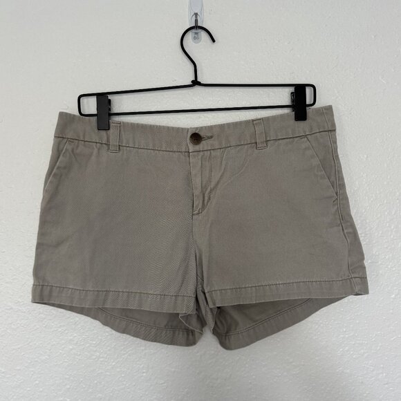 Merona Khaki Shorts, women's size 6 - Picture 1 of 4